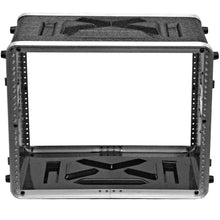 Load image into Gallery viewer, SALWR8M - Lightweight 8 Space Mid-Size ABS Rack Case - 8U PA DJ Medium Depth Rack Case