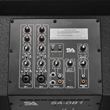Load image into Gallery viewer, SA-OB1 - Powered Portable Column Array PA System - 6x2 Column Speaker & 10 Inch Subwoofer