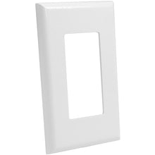 Load image into Gallery viewer, SA-PLATE46 - White 4 Speaker Banana Plug / Speaker Wire Wall Plate