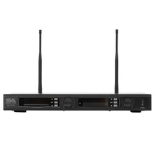 Load image into Gallery viewer, SA-U2HHLV2 - 2 Channel UHF Wireless Microphone System with 1 Handheld & 1 Lavalier Microphone - 1st Generation