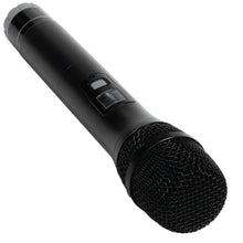 Load image into Gallery viewer, SA-U4HHLV5 - 4 Channel UHF Wireless Microphone System with 2 Handheld & 2 Lavalier Microphones - 1st Generation