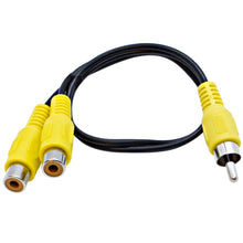 Load image into Gallery viewer, SA-Y35 - 1 Foot 3 RCA Male to 6 RCA Female Jack AV Splitter Adapter Cable