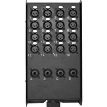 Load image into Gallery viewer, SAJLP-16x4x50 - 16 Channel 500 Foot XLR Low Profile Snake Cable with 4 TRS Returns