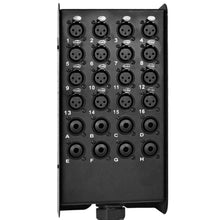 Load image into Gallery viewer, SAJLP-16x8x50 - 16 Channel 50 Foot XLR Low Profile Snake Cable with TRS Returns