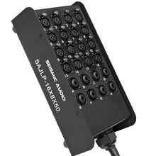 Load image into Gallery viewer, SAJLP-16x8x50 - 16 Channel 50 Foot XLR Low Profile Snake Cable with TRS Returns