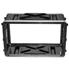 Load image into Gallery viewer, SALWR6S - Lightweight 6 Space Compact ABS Rack Case - 6U PA DJ Shallow Rack Case