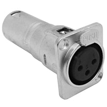 Load image into Gallery viewer, SAPT281MF - XLR Female to Male & XLR Male to Female Pass Through Feed Panel Mount Adapter Set