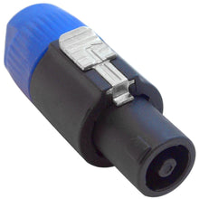 Load image into Gallery viewer, SAPT510 - 2 Pack of 1/4 Inch Female to Speakon Speaker Plug Adapters - 2 Pole and 4 Pole Compatible