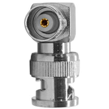 Load image into Gallery viewer, SAPT526 - 10 Pack of Right Angle BNC Male to BNC Female Video Cable Adapters