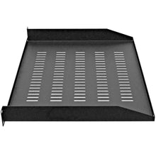 Load image into Gallery viewer, SARCS-05 - 1 Space Vented Server Shelf - 1U Rack Mount Case Shelf - 14" Deep