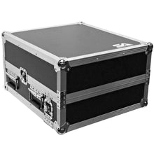 Load image into Gallery viewer, SATAC2x10 - Heavy Duty 2 Space ATA Rack Case with 10U DJ Mixer Top and Laptop Shelf
