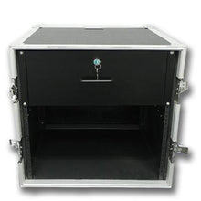 Load image into Gallery viewer, 10 Space Rack Case with 4 Space Drawer