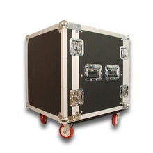 Load image into Gallery viewer, 12 Space Rack Case with 4 Space Drawer