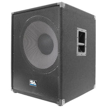 Load image into Gallery viewer, Enforcer Package - Set of 4 Powered 18 Inch Pro Audio Subwoofer Cabinets - PA/DJ