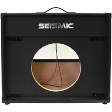 Load image into Gallery viewer, Luke-1x12V - Vintage Empty 12" Guitar Cabinet - Black Tolex/Black Cloth Grill