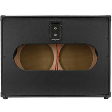 Load image into Gallery viewer, Luke-2x12TR - Traditional Empty Dual 12" Guitar Cabinet - Black Tolex/Wheat Cloth Grill