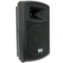 Load image into Gallery viewer, Pair of 15" PA DJ Molded Speakers and Stands