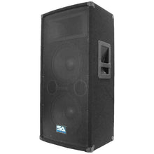 Load image into Gallery viewer, SA-100T Pair of Dual 10" Pro Audio PA/DJ Speaker Cabinets Titanium Horns