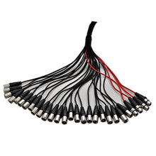 Load image into Gallery viewer, SACB-24x4x100 - 24 Channel XLR Low Profile Snake Cable - 100 Feet