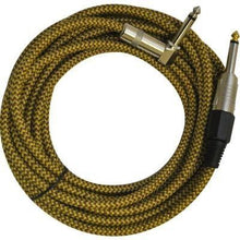 Load image into Gallery viewer, SAGCRVAR-18-3PK - 18' Variety Pack of Guitar/Instrument Cable (3 Pack)