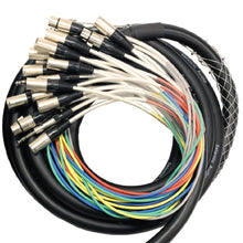 Load image into Gallery viewer, SALS-16x8x25 - 16 Channel 25' Snake Cable (XLR & TRS Returns)