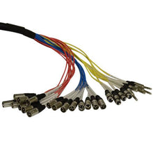 Load image into Gallery viewer, SALS-24x8x150 - 24 Channel 150' Snake Cable (XLR & TRS Returns)