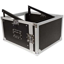 Load image into Gallery viewer, 6 Space Rack Case with Slant Mixer Top