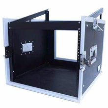 Load image into Gallery viewer, 8 Space Rack Case with Slant Mixer Top