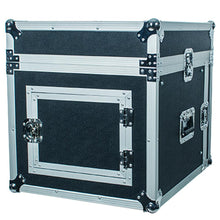 Load image into Gallery viewer, 8 Space Rack Case with Slant Mixer Top