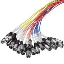 Load image into Gallery viewer, SAOR-16x4x100 - 16 Channel with 4 Returns Snake on a Reel 100'