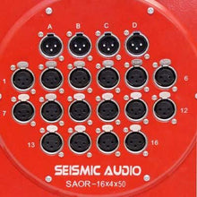 Load image into Gallery viewer, SAOR-16x4x50 - 16 Channel with 4 Returns Snake on a Reel 50'