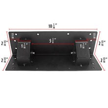 Load image into Gallery viewer, Pair of Dual Wheel Kits for PA Speaker Cabinets