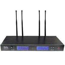 Load image into Gallery viewer, SA-U2HHLV2-2 - 2 Channel UHF Wireless Microphone System with 1 Handheld &amp; 1 Headset Microphone

