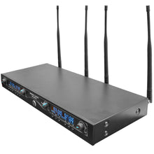 Load image into Gallery viewer, SA-U4HH4-2 - 4 Channel UHF Wireless Microphone System with 4 Handheld Wireless Microphones
