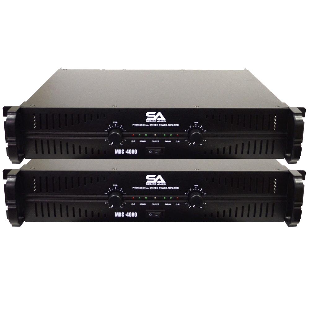 アンプ OHMI POWER AMPLIFIER 4000 Audio Home AMP Stereo 4000W Power Amplifier with DSP - Power
