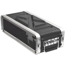 Load image into Gallery viewer, SALWR2S - Lightweight 2 Space Compact ABS Rack Case - 2U PA DJ Shallow Rack Case
