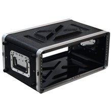 Load image into Gallery viewer, SALWR4M - Lightweight 4 Space Mid-Size ABS Rack Case - 4U PA DJ Medium Depth Rack Case

