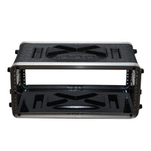 Load image into Gallery viewer, SALWR4S - Lightweight 4 Space Compact ABS Rack Case - 4U PA DJ Shallow Rack Case
