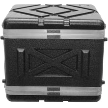 Load image into Gallery viewer, SALWR8M - Lightweight 8 Space Mid-Size ABS Rack Case - 8U PA DJ Medium Depth Rack Case
