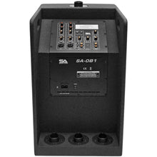 Load image into Gallery viewer, SA-OB1 - Pair of Powered Portable Column Array PA Systems - 6x2 Column Speakers &amp; 10 Inch Subwoofers

