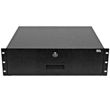Load image into Gallery viewer, SA-RD3 - 3 Space PA/DJ Metal Rack Case Locking Drawer - 3U Server Cabinet Drawer with Key
