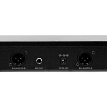 Load image into Gallery viewer, SA-U2HHLV2 - 2 Channel UHF Wireless Microphone System with 1 Handheld &amp; 1 Lavalier Microphone - 1st Generation
