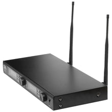Load image into Gallery viewer, SA-U2HHLV2 - 2 Channel UHF Wireless Microphone System with 1 Handheld &amp; 1 Lavalier Microphone - 1st Generation
