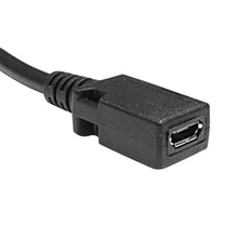 Load image into Gallery viewer, SA-USB9RT - Pair of 9 Inch USB Micro-B Male to Female Extension Cables
