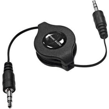 Load image into Gallery viewer, SA-iERet3 - Four Pack of Retractable 1/8&quot; (3.55mm) Stereo Male to Male Patch Cables - 3 Feet
