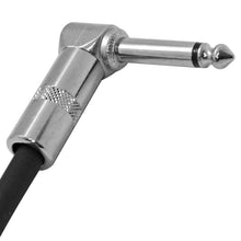 Load image into Gallery viewer, SAGCURLRT20 - 20 Foot Coiled Guitar or Instrument Cable - Right Angle 1/4 Inch TS to Straight Connectors
