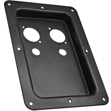 Load image into Gallery viewer, SAJP311B -Pair of Blank Jack Plates for PA/DJ Speakers- Dual Speakon &amp; Dual 1/4 Inch Mounting Holes
