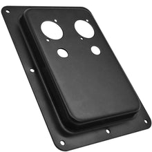 Load image into Gallery viewer, SAJP311B -Pair of Blank Jack Plates for PA/DJ Speakers- Dual Speakon &amp; Dual 1/4 Inch Mounting Holes

