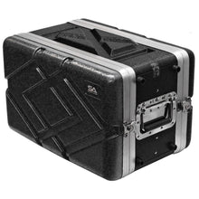 Load image into Gallery viewer, SALWR6S - Lightweight 6 Space Compact ABS Rack Case - 6U PA DJ Shallow Rack Case
