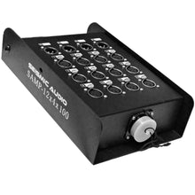 Load image into Gallery viewer, SAMP-12x4x100 - 12 Channel, 100 Foot XLR Snake Cable with Easy Disconnect Trunk
